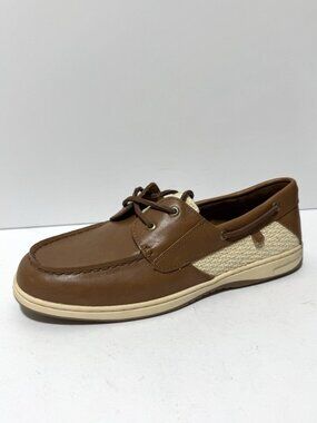 Sperry Womens Whalefish Boat Shoes Brown, Size 9.5 M